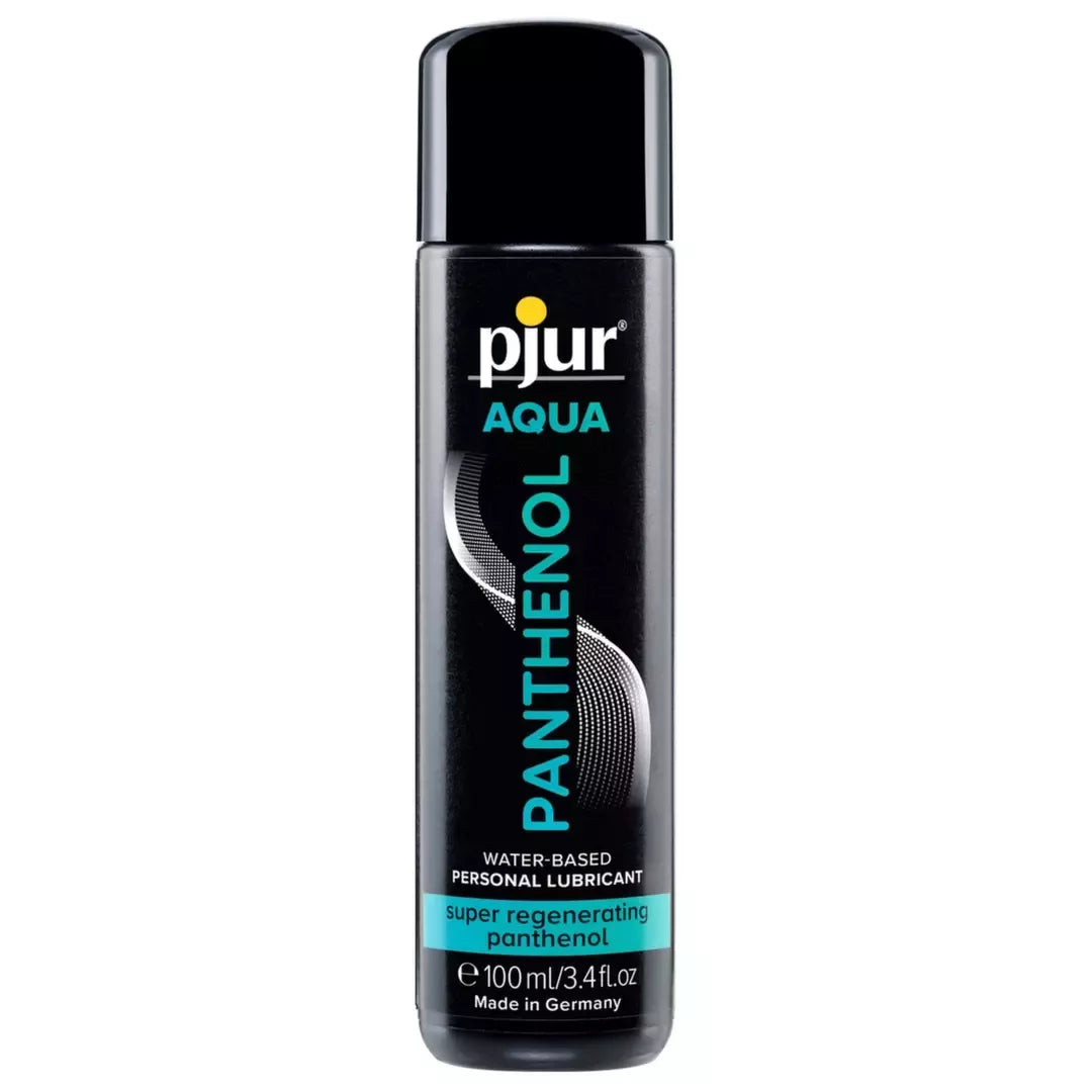 Pjur Aqua Panthenol vandens pagrindo lubrikantas 100ml - drėkinamoji formulė