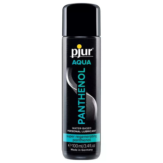 Pjur Aqua Panthenol vandens pagrindo lubrikantas 100ml - drėkinamoji formulė
