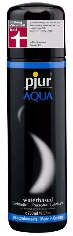 Pjur Aqua vandens pagrindo lubrikantas 250 ml – odai draugiška formulė