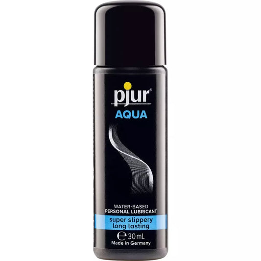 Pjur Aqua vandens pagrindo lubrikantas 30 ml – aukščiausios kokybės formulė, švelni odai