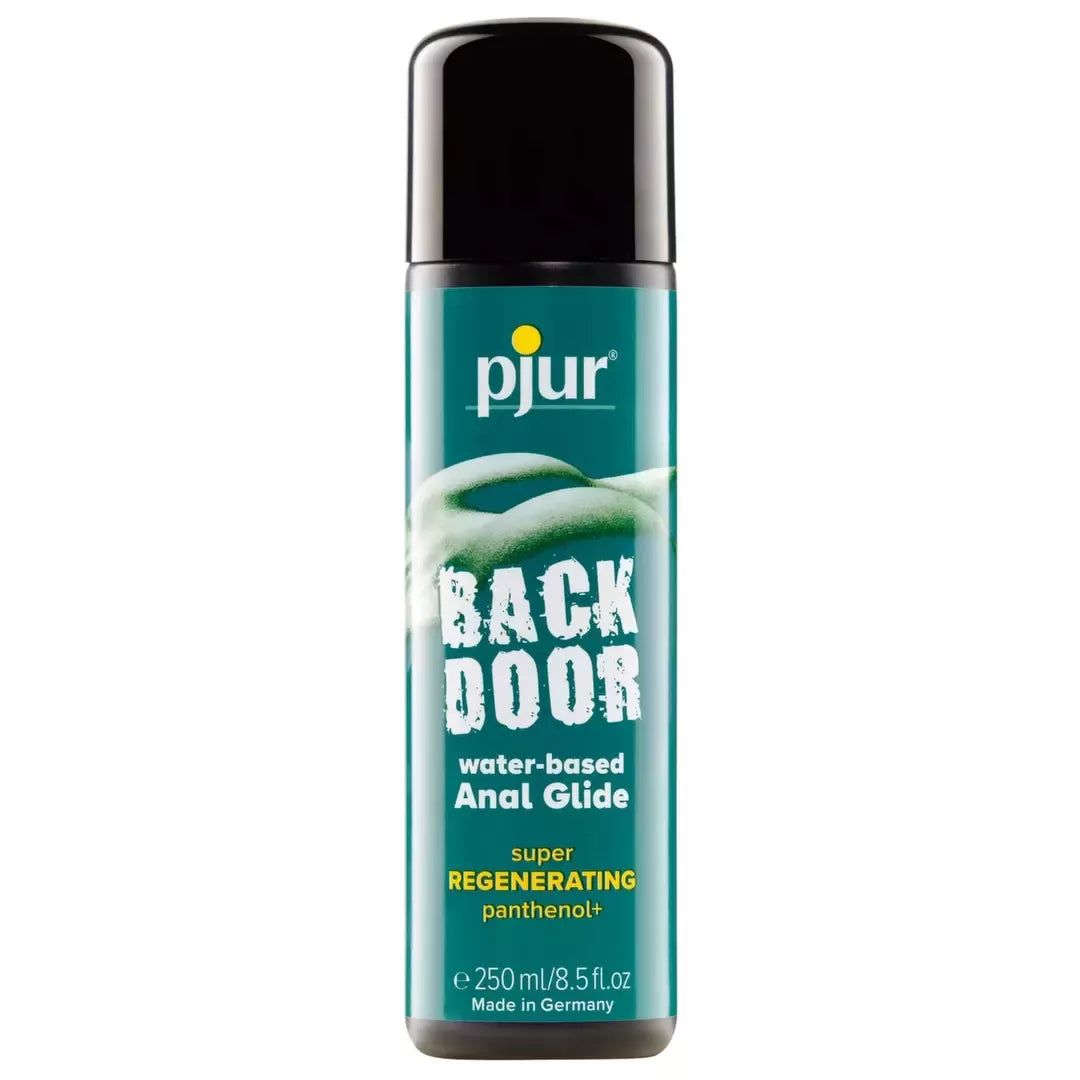 Pjur Back Door Panthenol vandens pagrindo lubrikantas 250 ml – regeneruojanti formulė