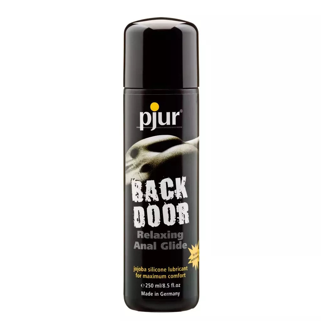 Pjur Back Door Silicone Glide 250ml - intymus gelis su simondsijų aliejumi