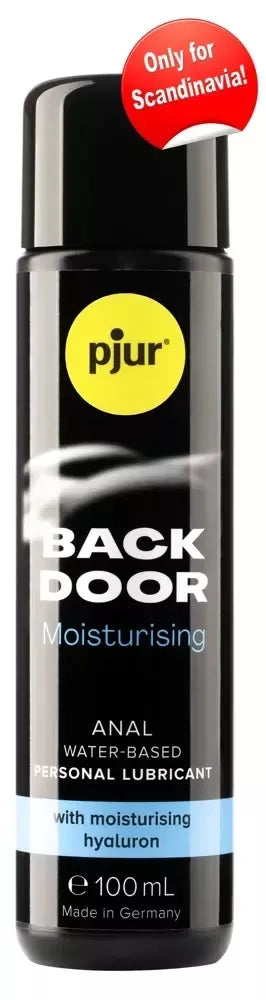 Pjur Backdoor Comfort vandens pagrindo lubrikantas 100 ml su hialuronu
