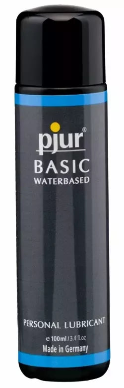 Pjur Basic vandens pagrindo lubrikantas 100ml – švelni formulė kasdieniam patogumui