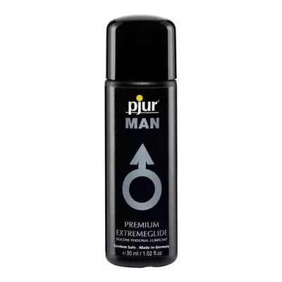 pjur MAN Extreme Glide silikoninis lubrikantas ir masažo gelis, 30 ml