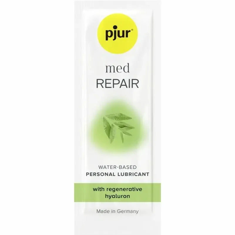Pjur MED Repair vandens pagrindo lubrikantas 2 ml – intensyvaus drėkinimo formulė