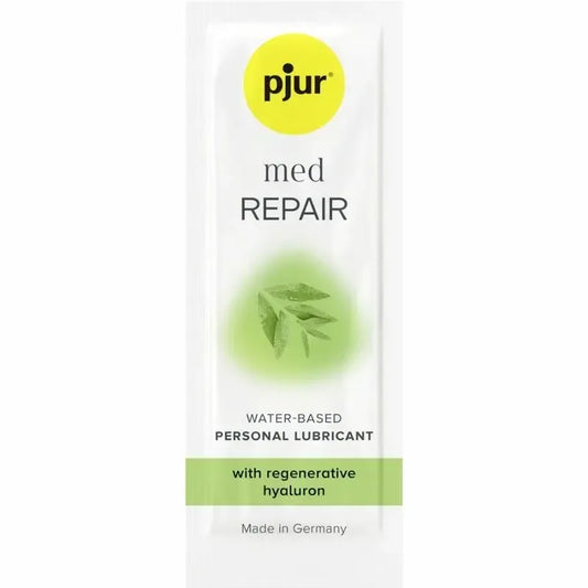 Pjur MED Repair vandens pagrindo lubrikantas 2 ml – intensyvaus drėkinimo formulė