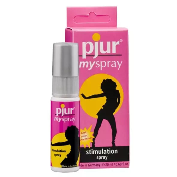 pjur MySpray 20 ml – stimuliuojantis purškiklis intymiai moterų priežiūrai