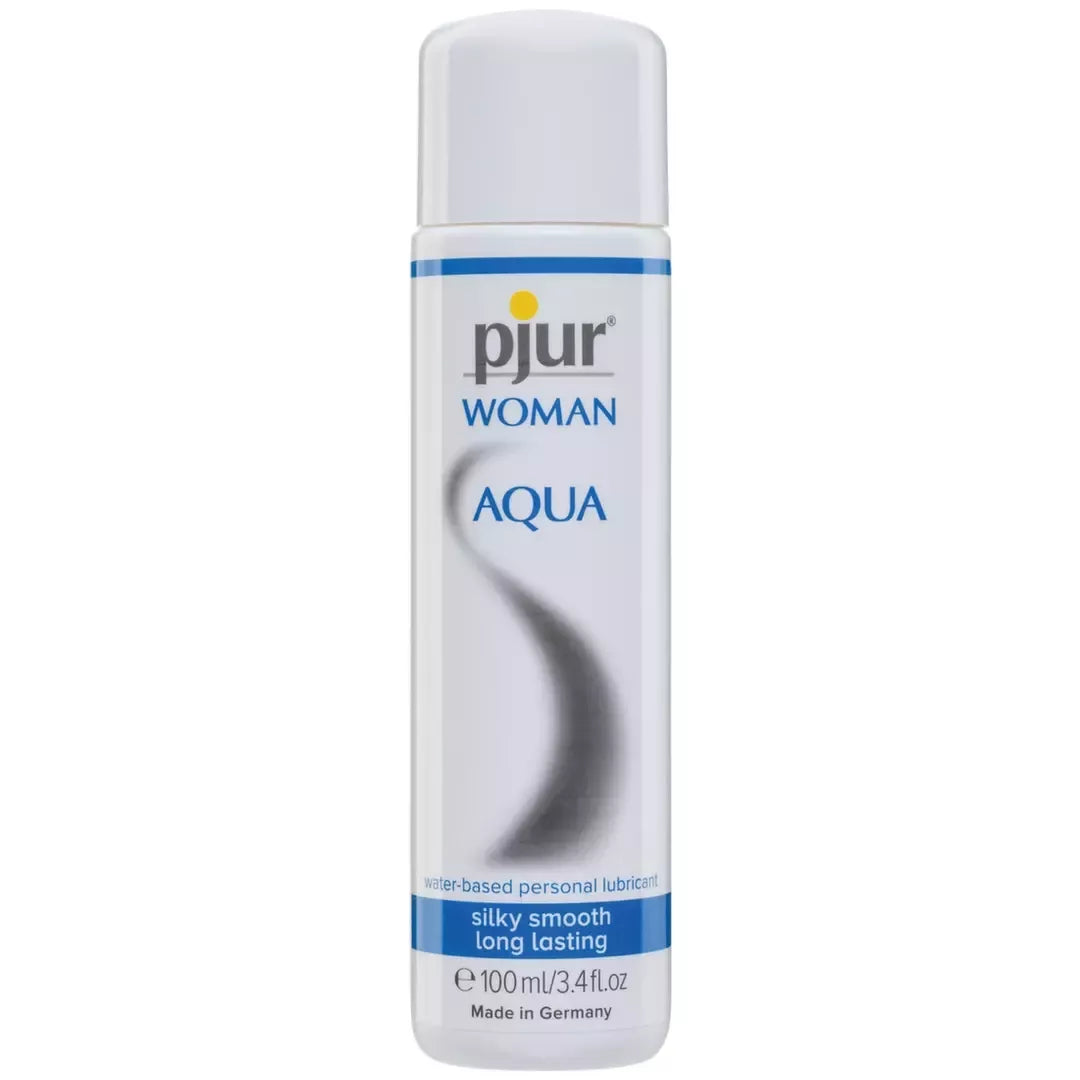 Pjur Woman Aqua vandens pagrindo lubrikantas 100ml - Švelnaus drėkinimo formulė