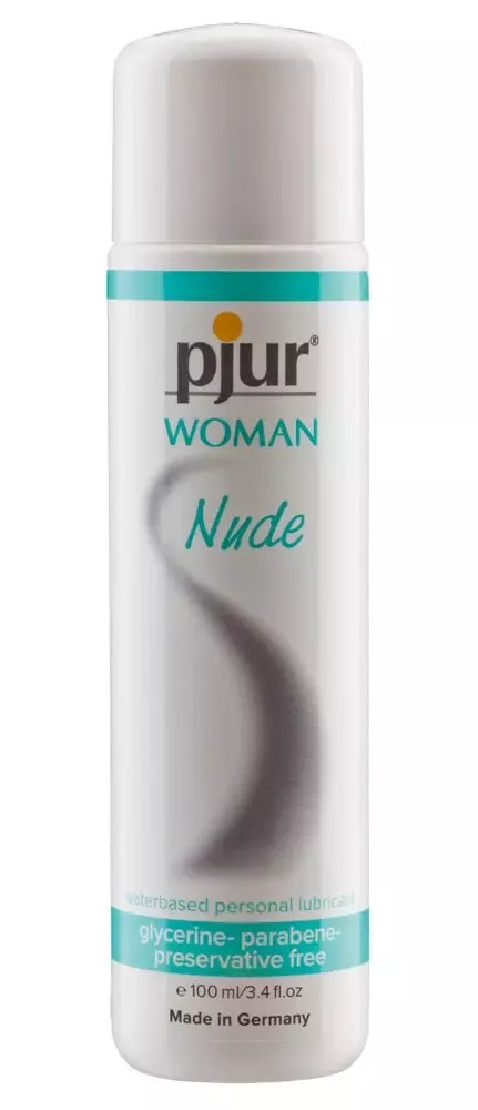Pjur Woman Nude vandens pagrindo intymus gelis 100 ml – formulė be priedų