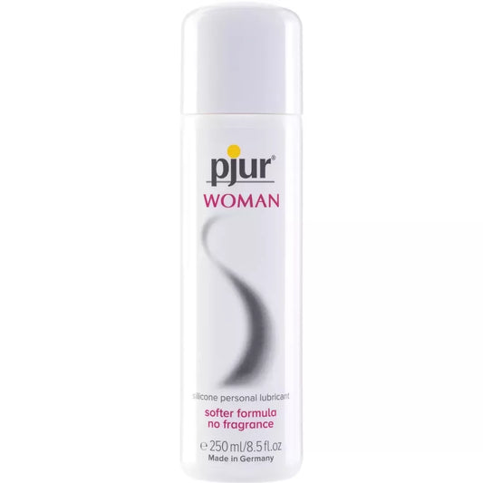 Pjur Woman Silicone Lubrikantas 250 ml - švelni formulė jautriai odai