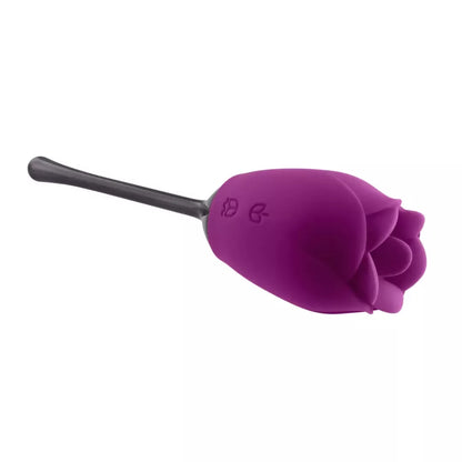 Playboy Pleasure Petal Vibrator Wild Astor – rožės formos silikoninis stimuliatorius