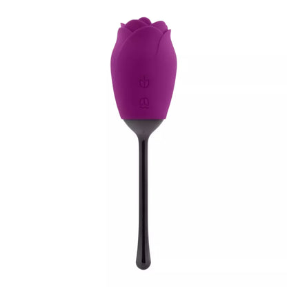 Playboy Pleasure Petal Vibrator Wild Astor – rožės formos silikoninis stimuliatorius