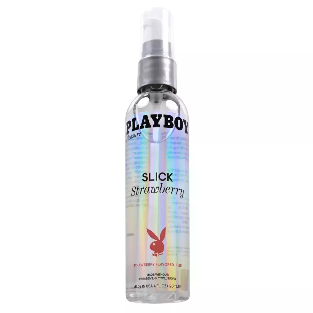 Playboy Pleasure Slick Strawberry vandens pagrindo lubrikantas 120ml