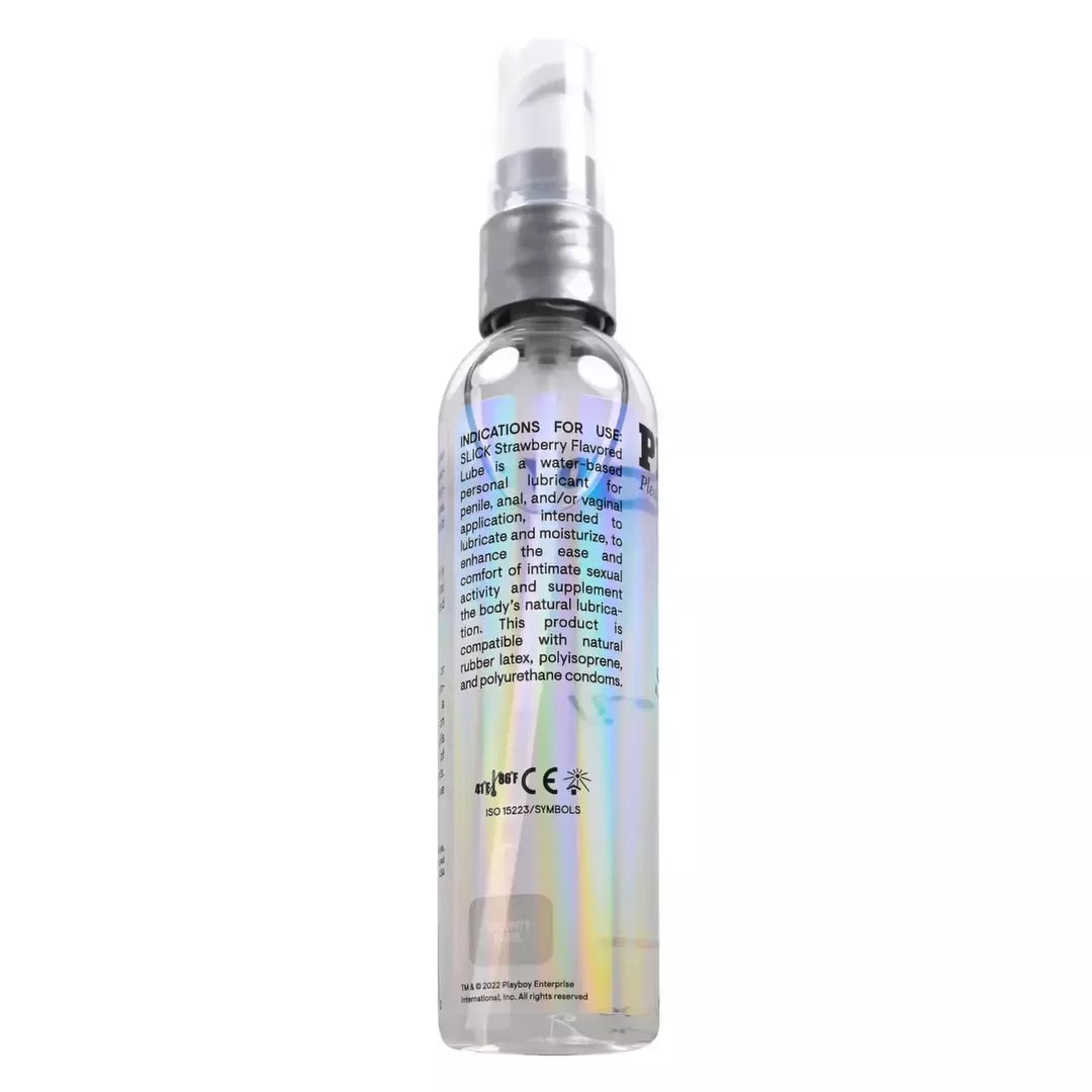 Playboy Pleasure Slick Strawberry vandens pagrindo lubrikantas 120ml