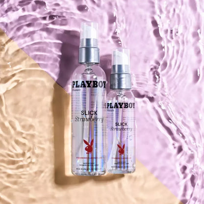 Playboy Pleasure Slick Strawberry vandens pagrindo lubrikantas 120ml
