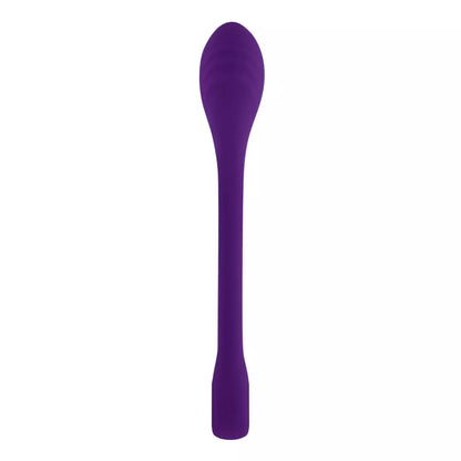 Playboy Pleasure Spot On lankstus vibratorius, Acai, 22,6 cm, silikoninis, USB