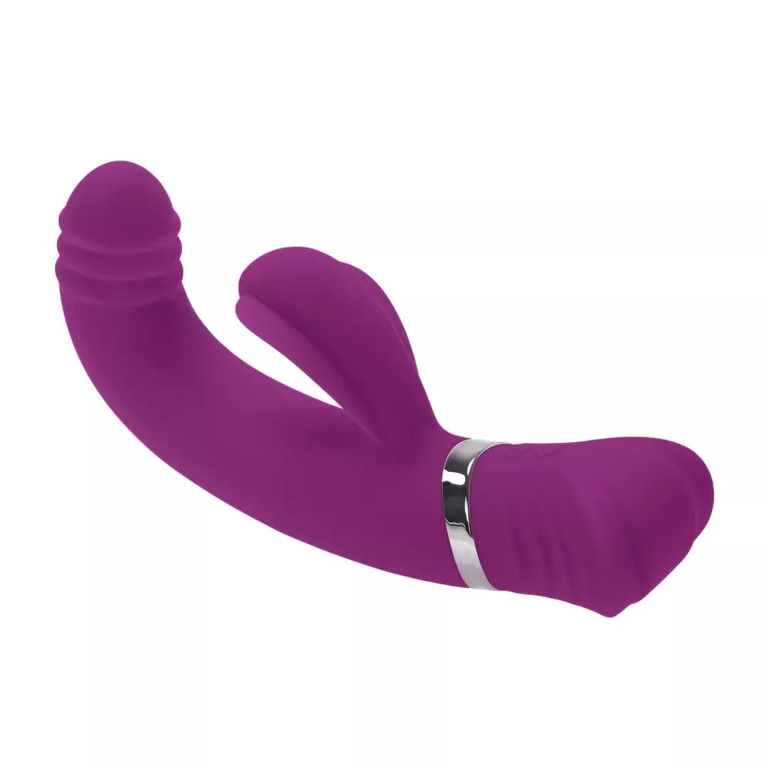 Playboy Pleasure Tap That violetinis vibratorius - 9 greičių lenktas silikoninis modelis