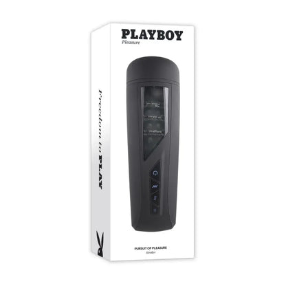 Playboy Pursuit of Pleasure Black – pažangus vibruojantis intymus prietaisas