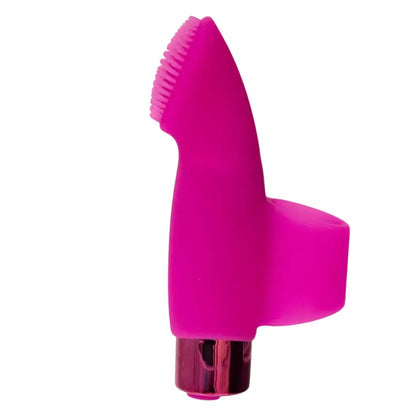 PowerBullet Naughty Nubbies Pink – įkraunamas silikoninis piršto masažuoklis