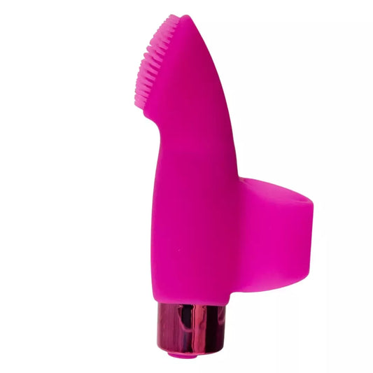 PowerBullet Naughty Nubbies Pink – įkraunamas silikoninis piršto masažuoklis