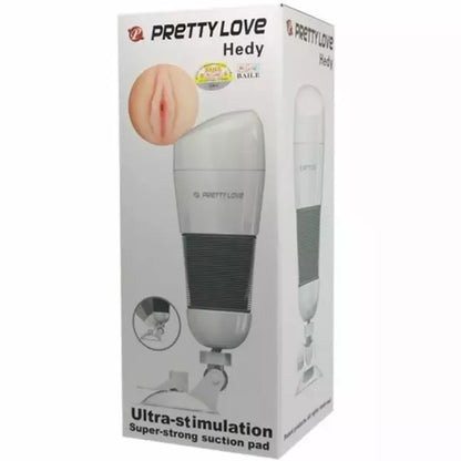 Pretty Love Hedy intymus prietaisas – perlamutrinis dėklas, tekstūrinis vidus