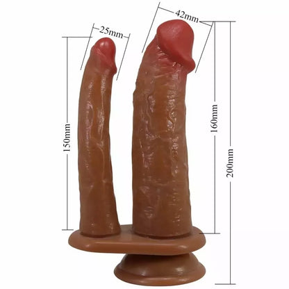 Pretty Love Hulbert dvigubas lankstus vibruojantis modelis, USB, Mulato, 7 režimai