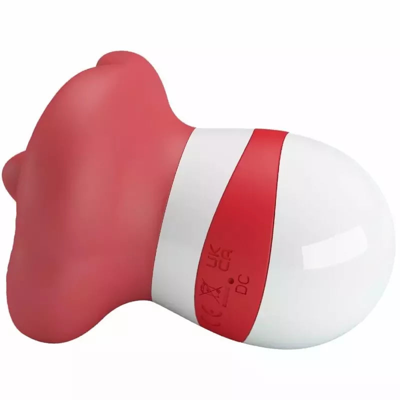 Pretty Love Mina Intimate Tongue Simulator šviesiai raudonas, USB įkraunamas