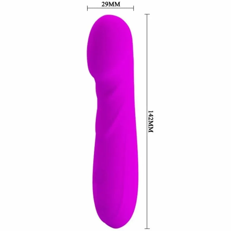 PRETTY LOVE Reuben Smart mini vibrator – 30 funkcijos, įkraunamas per USB