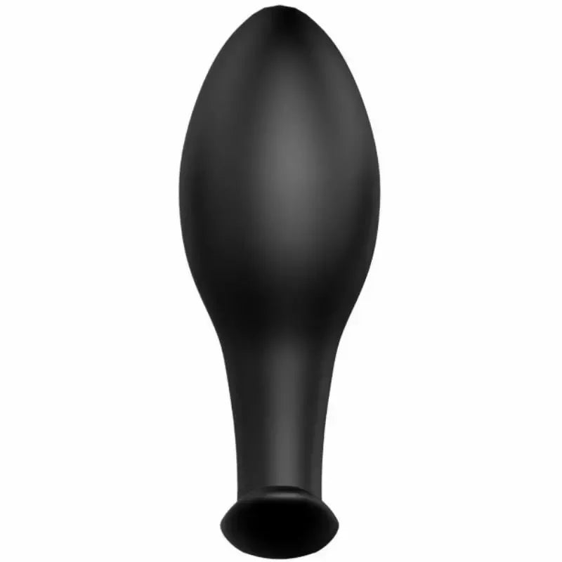 Pretty Love silikoninis inkaro formos analinis kaištis, 8,5 cm, juodas – ergonomiškas intymus aksesuaras