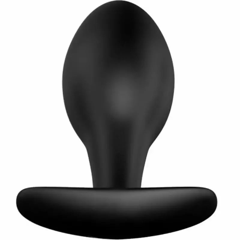 Pretty Love silikoninis inkaro formos analinis kaištis, 8,5 cm, juodas – ergonomiškas intymus aksesuaras