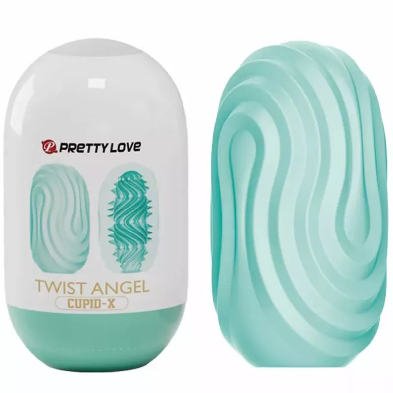 PRETTY LOVE Twist Angel Cupid Egg intymus aksesuaras, TPR, kompaktiškas dizainas