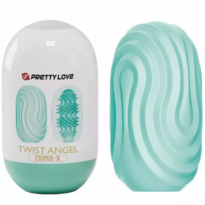 PRETTY LOVE Twist Angel Cupid Egg intymus aksesuaras, TPR, kompaktiškas dizainas