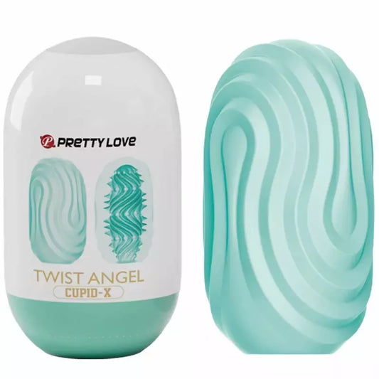 PRETTY LOVE Twist Angel Cupid Egg intymus aksesuaras, TPR, kompaktiškas dizainas
