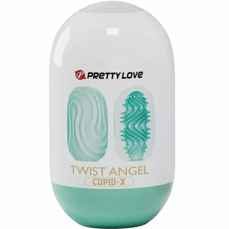 PRETTY LOVE Twist Angel Cupid Egg intymus aksesuaras, TPR, kompaktiškas dizainas