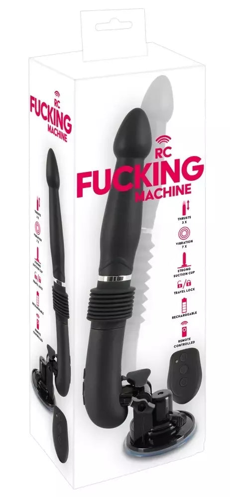 RC Intimate Motion Machine su nuotoliniu valdymu, reguliuojamu stūmimu ir vibracija