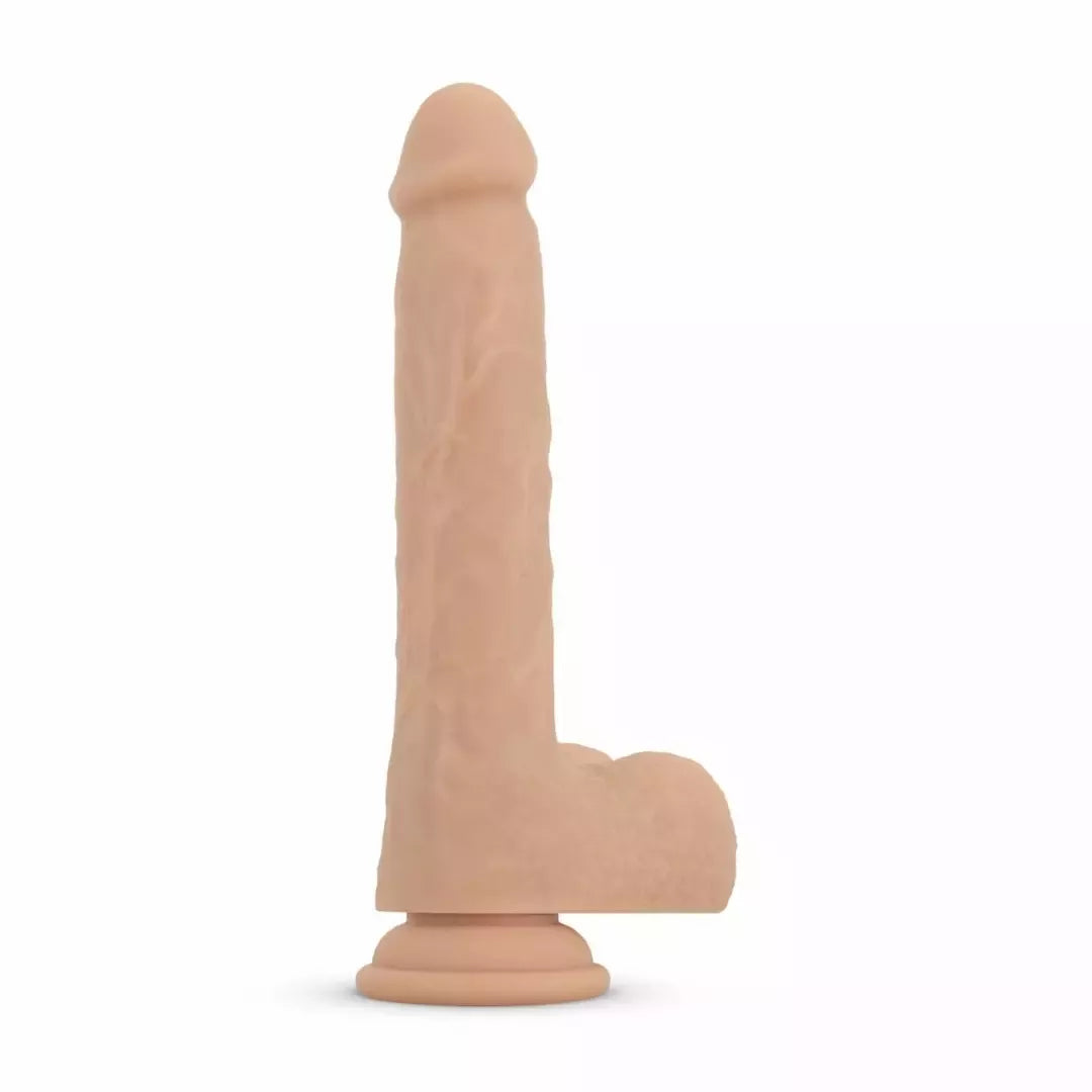 Real Fantasy Bryce Intimate Machine stimuliuojantis, vibruojantis ir šildantis prietaisas, 17 cm