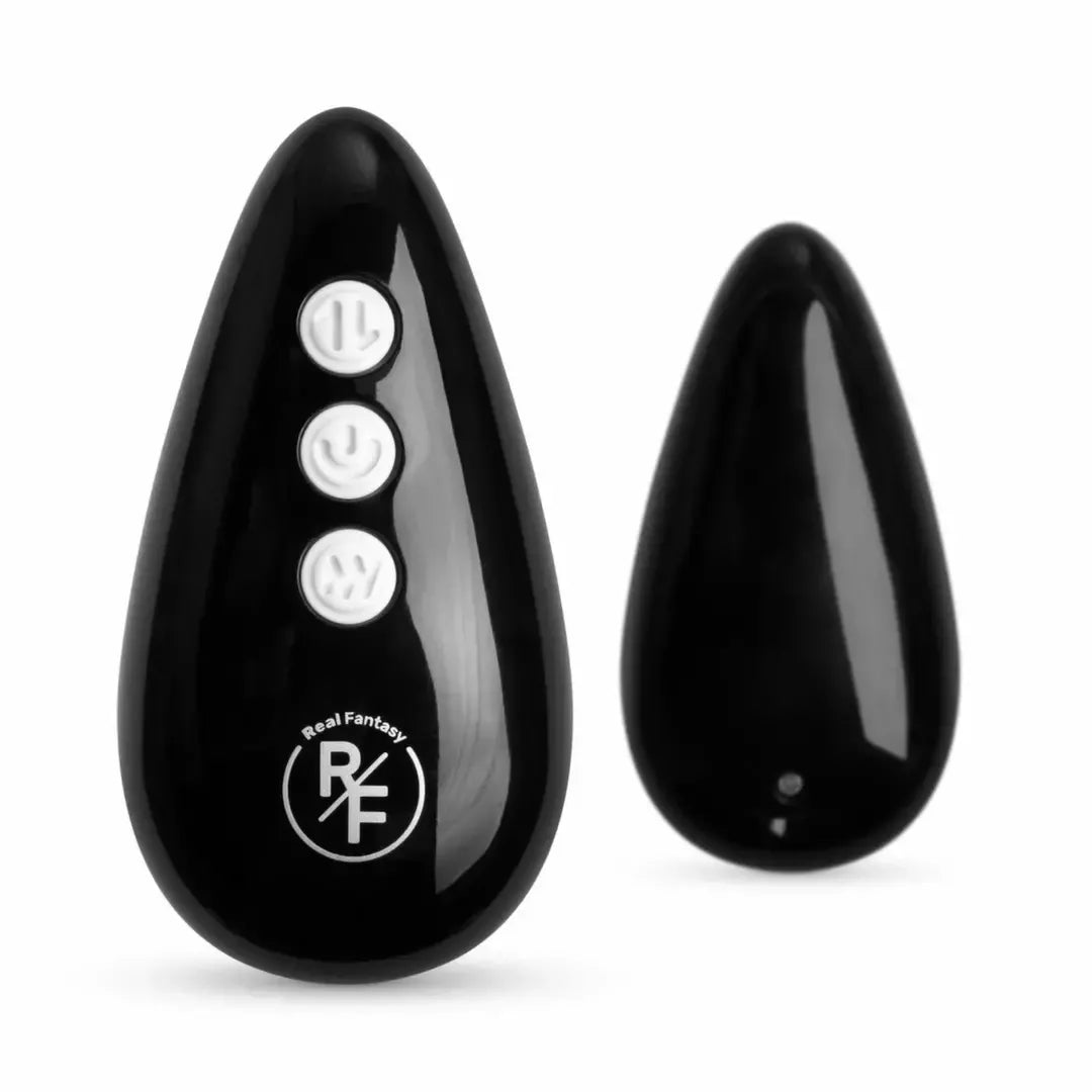 Real Fantasy Bryce Intimate Machine stimuliuojantis, vibruojantis ir šildantis prietaisas, 17 cm