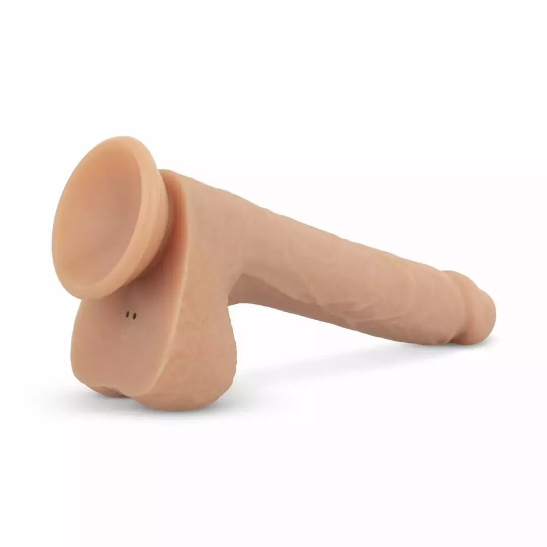 Real Fantasy Bryce Intimate Machine stimuliuojantis, vibruojantis ir šildantis prietaisas, 17 cm