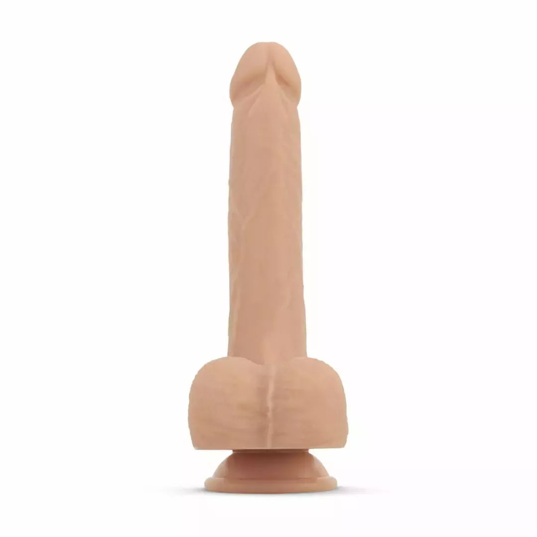 Real Fantasy Bryce Intimate Machine stimuliuojantis, vibruojantis ir šildantis prietaisas, 17 cm