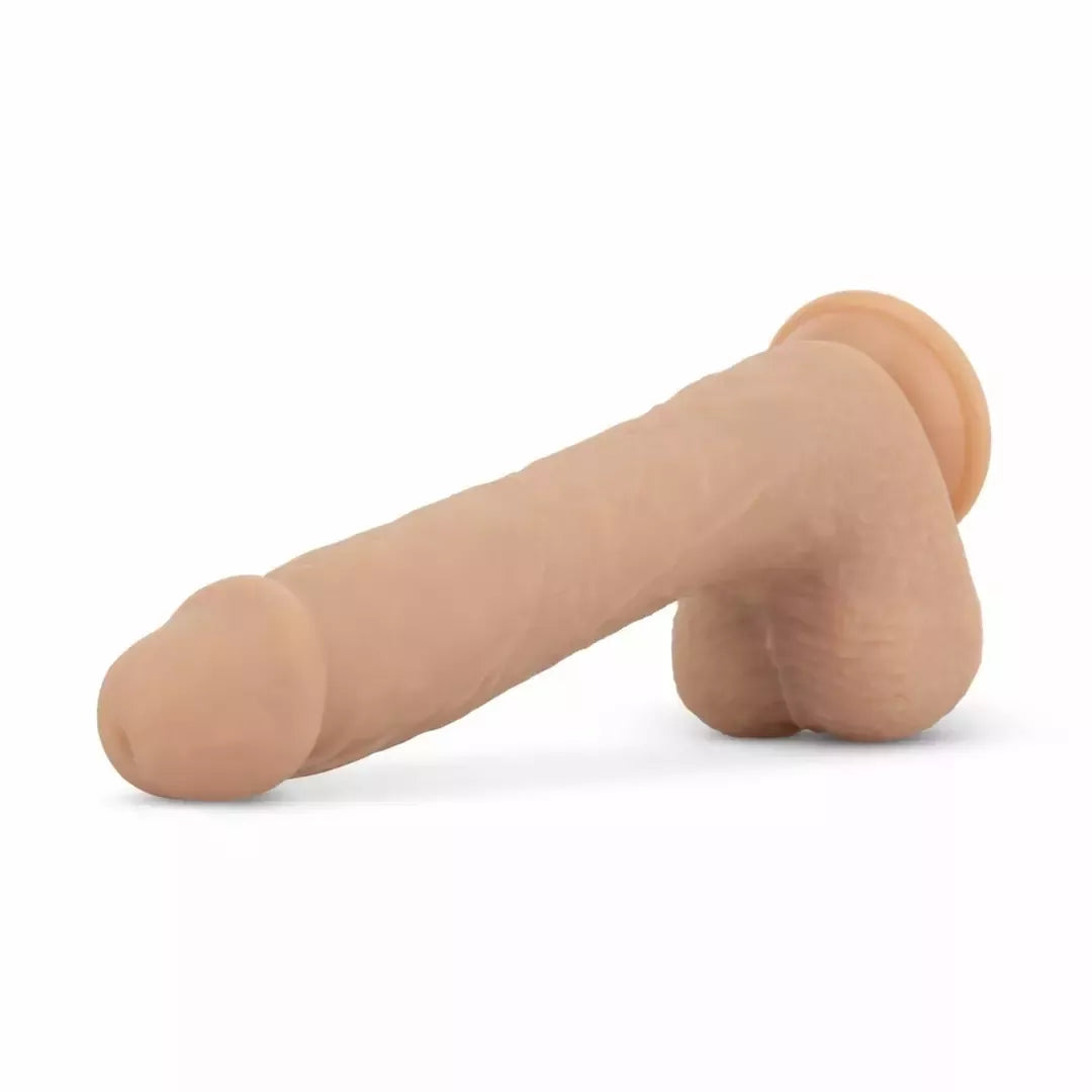 Real Fantasy Bryce Intimate Machine stimuliuojantis, vibruojantis ir šildantis prietaisas, 17 cm