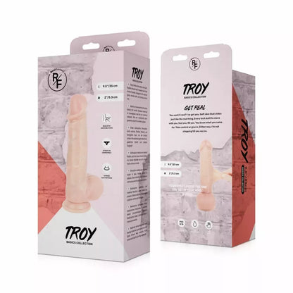 Real Fantasy Troy Moveable Skin modelis 25 cm – Lanksti anatominė sistema