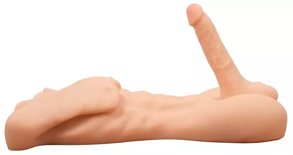Realistixxx Deluxe Man anatominis liemuo, Naturskin medžiaga, 52 cm