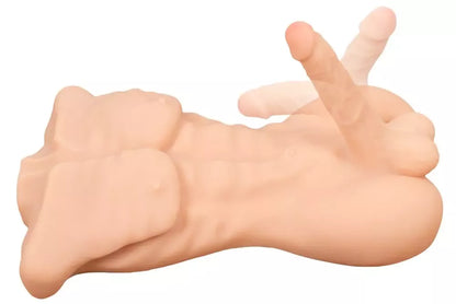 Realistixxx Deluxe Man anatominis liemuo, Naturskin medžiaga, 52 cm