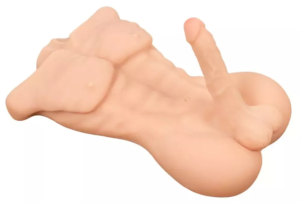 Realistixxx Deluxe Man anatominis liemuo, Naturskin medžiaga, 52 cm