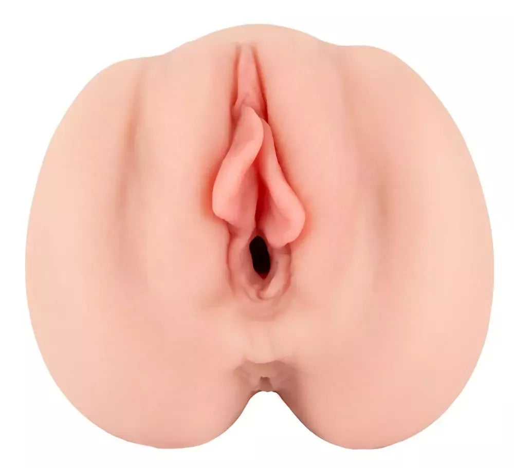 Realistixxx RealMasturbator siurbiamasis ir vibruojantis intymus prietaisas 21,8 cm