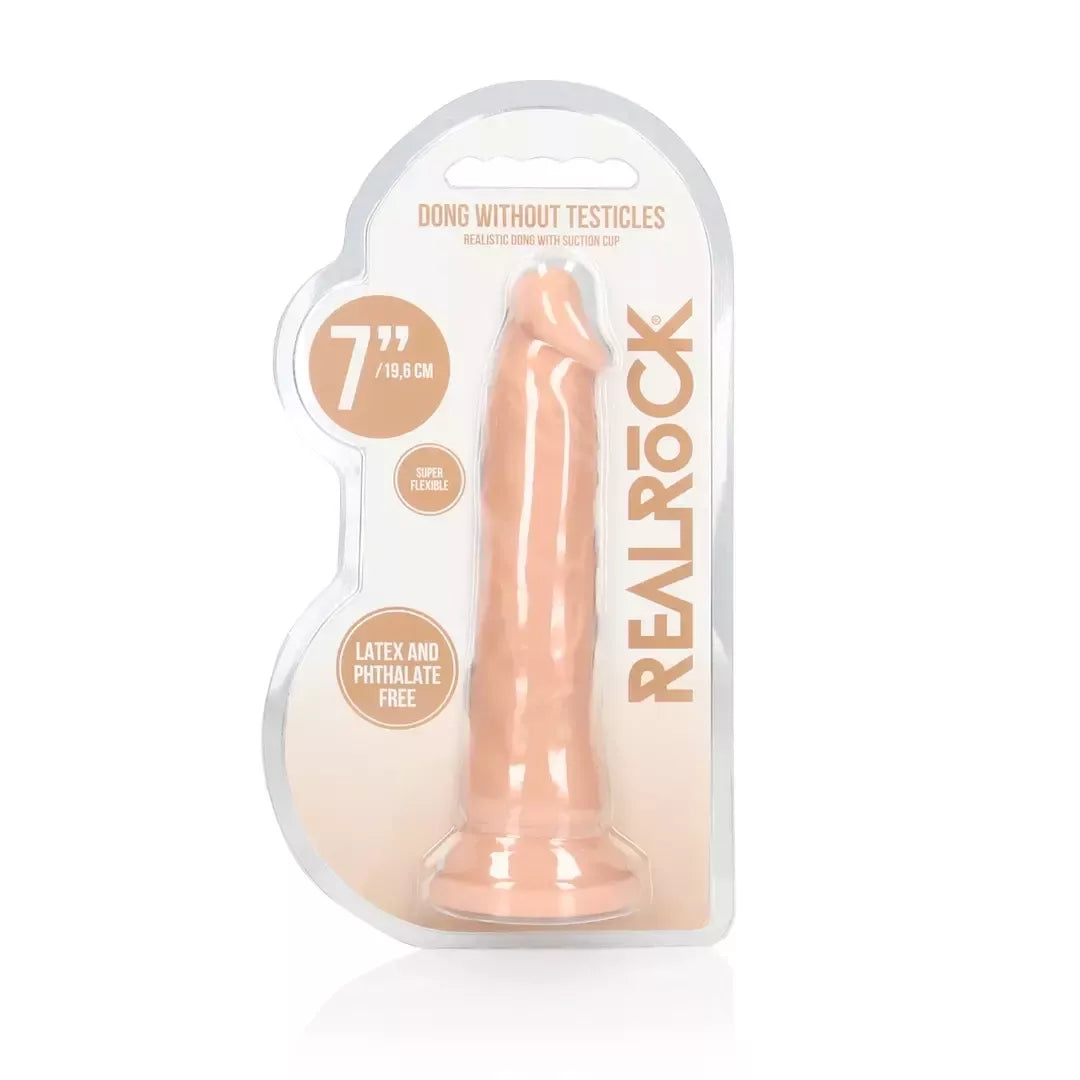 RealRock by Shots – 17 cm ilgio tikroviškas dildas su siurbtuku