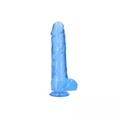 REALROCK Crystal Clear 11'' modelis su siurbtuku, skaidrus, 28 cm