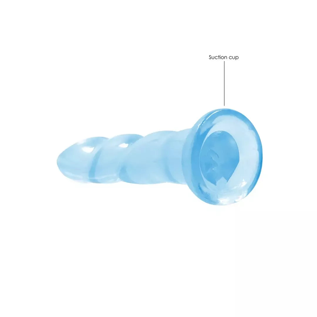 REALROCK Crystal Clear 17 cm intymus modelis su vakuuminiu padu