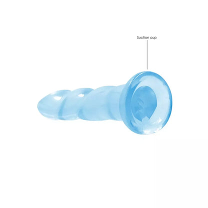 REALROCK Crystal Clear 17 cm intymus modelis su vakuuminiu padu